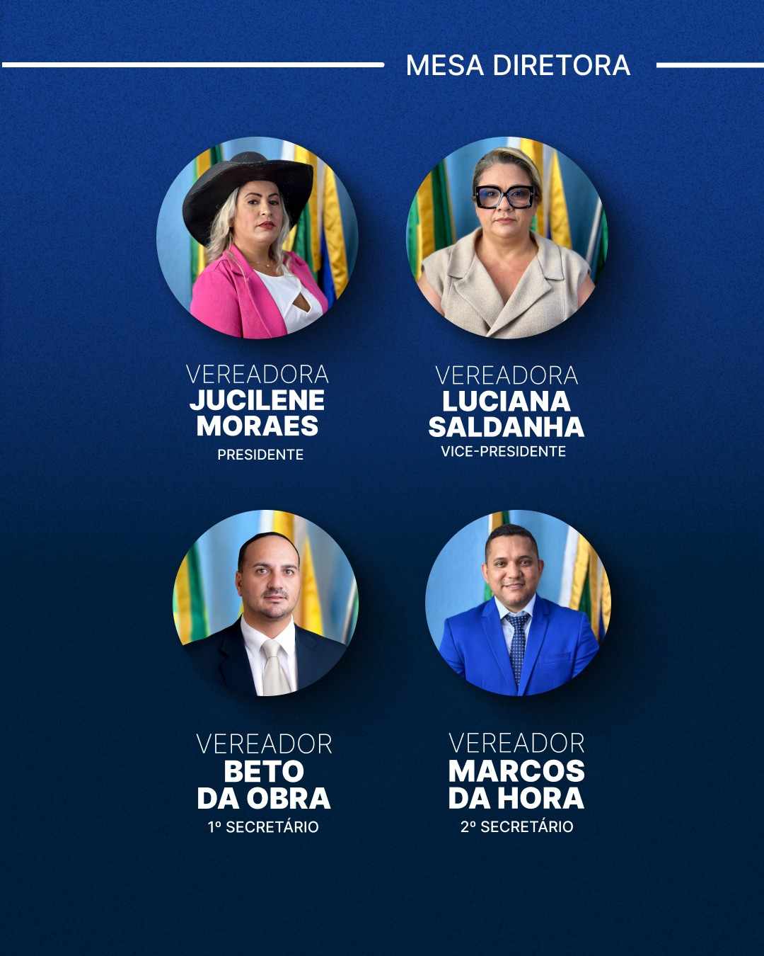  Composição da Mesa 1° Biênio 2025/2026 