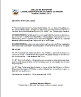 Câmara de Vereadores decreta ponto facultativo na sexta-feira (14)