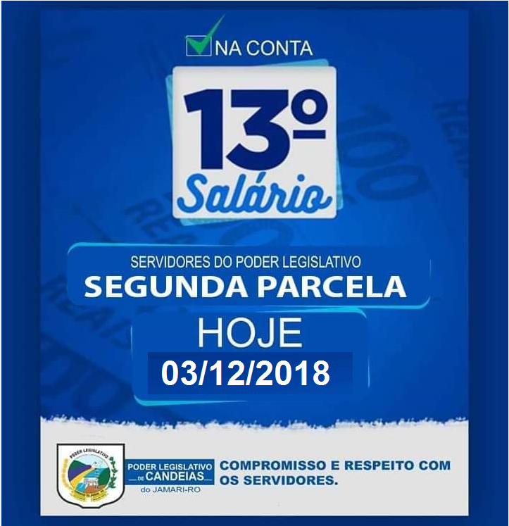 Câmara Municipal antecipa pagamento do 13º salário dos servidores