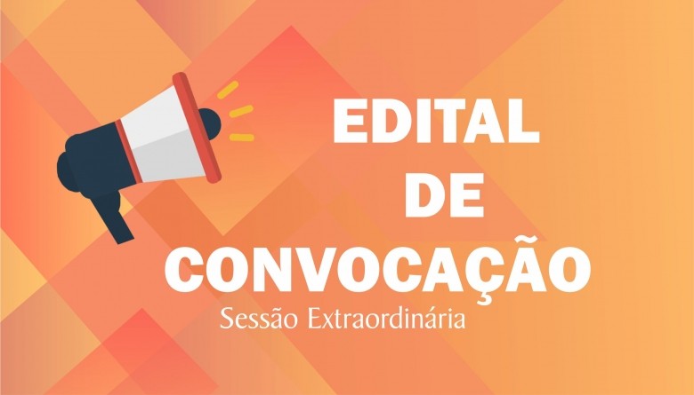 Convocação - Sessão Extraordinária