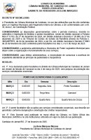 DECRETO QUE DISPÕE SOBRE PONTO FACULTATIVO