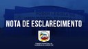 NOTA DE ESCLARECIMENTO