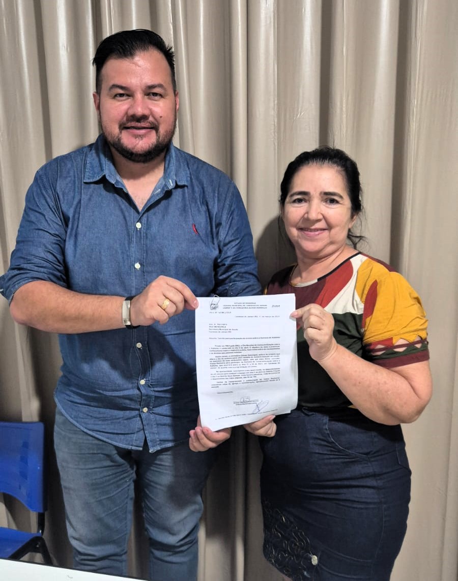 Secretário de saúde Irgo Mendonça recebe demandas da vereadora Zilmar Domingos em favor das famílias atípicas