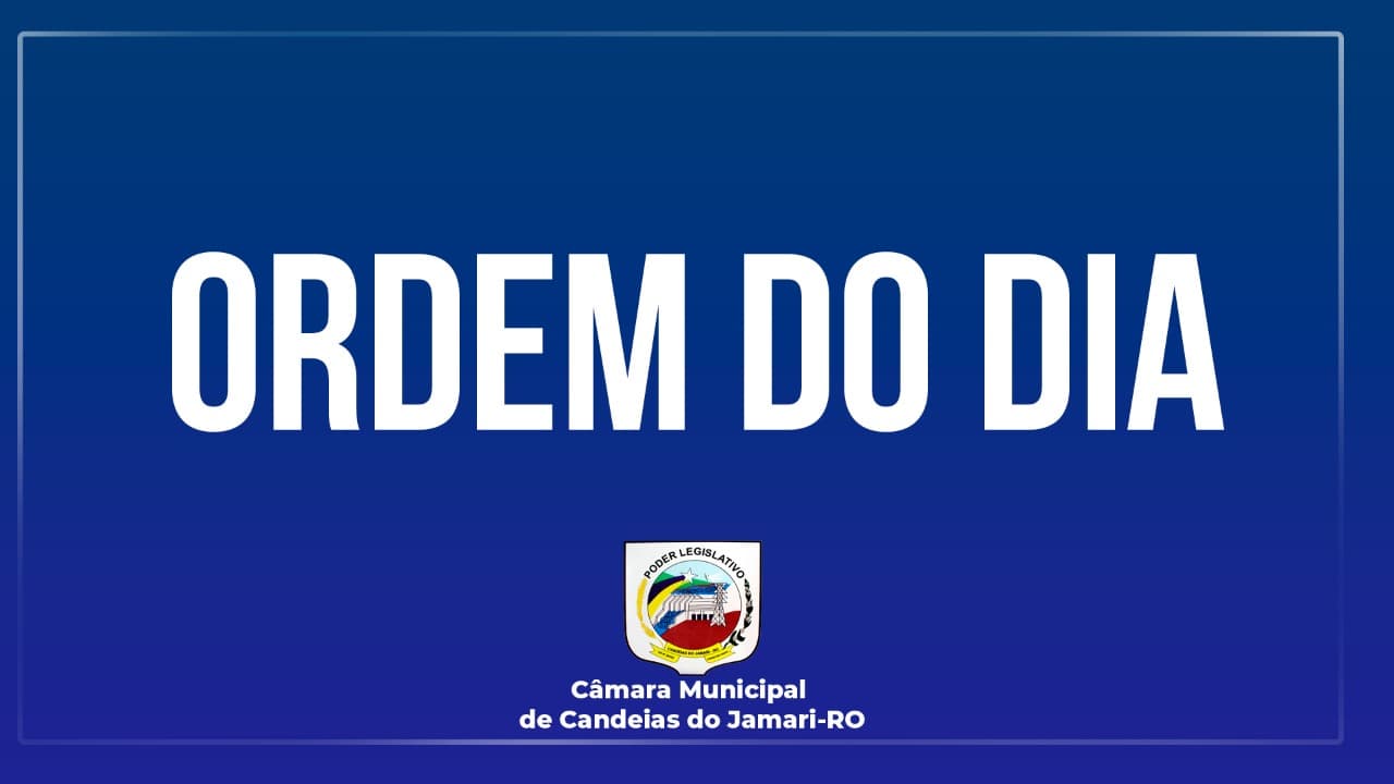 Veja o que será deliberado na Sessão Ordinária de segunda-feira (14/04/2025)