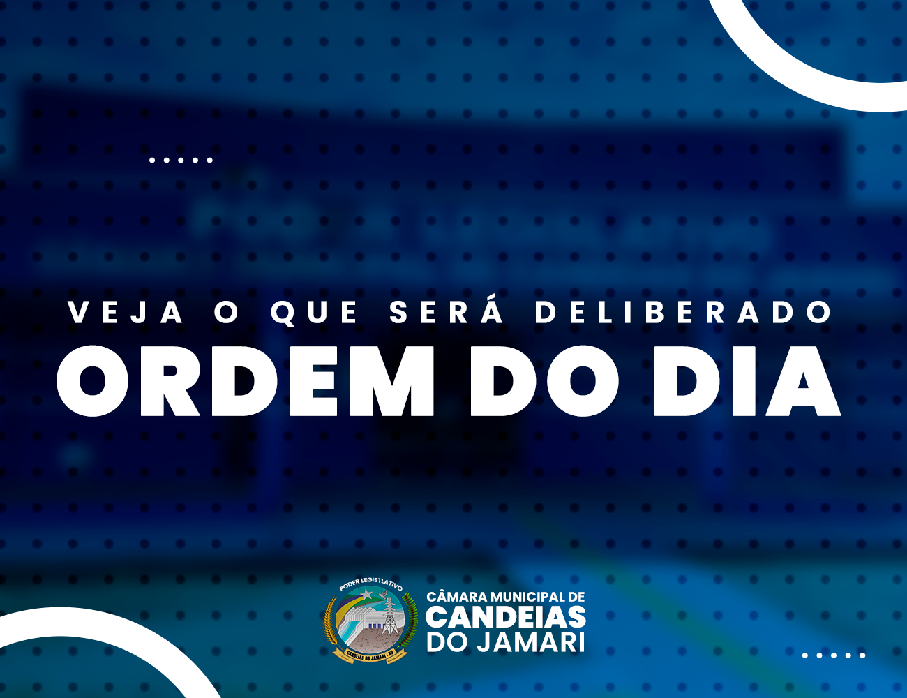 Veja o que será deliberado na Sessão Ordinária desta segunda-feira (04/03/2024)